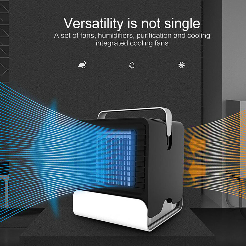 Stay Cool Anywhere — 4-in-1 Personal Air Cooler & Mister