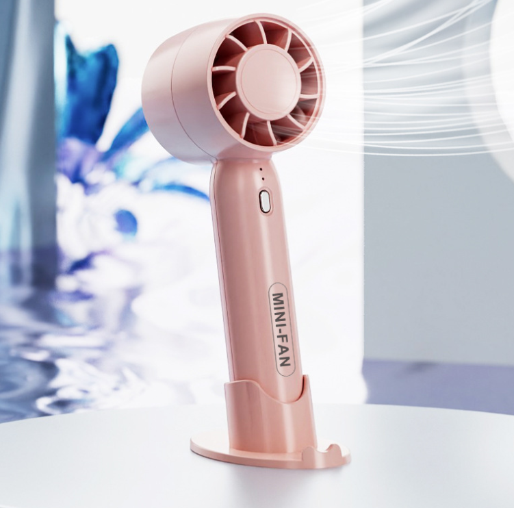 Beat the Heat — Portable USB Rechargeable Handheld Fan
